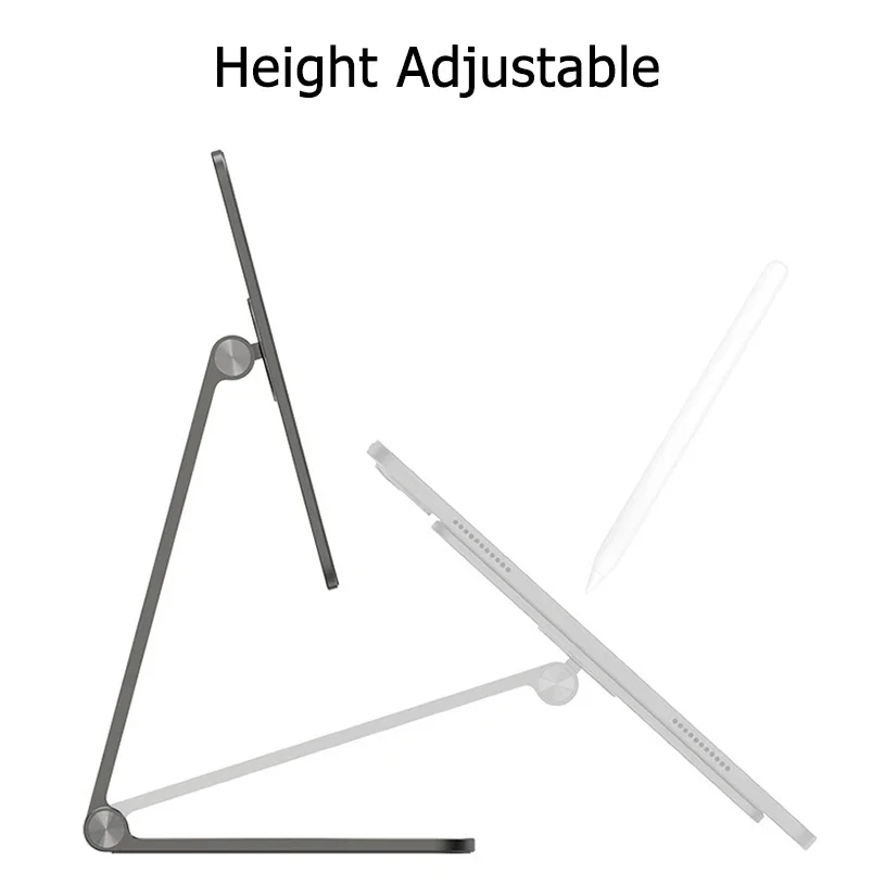 Magnetic Portable Foldable Desktop Multi-angle Adjustable Magnetic Stand For Ipad Pro 12.9 - Image 3