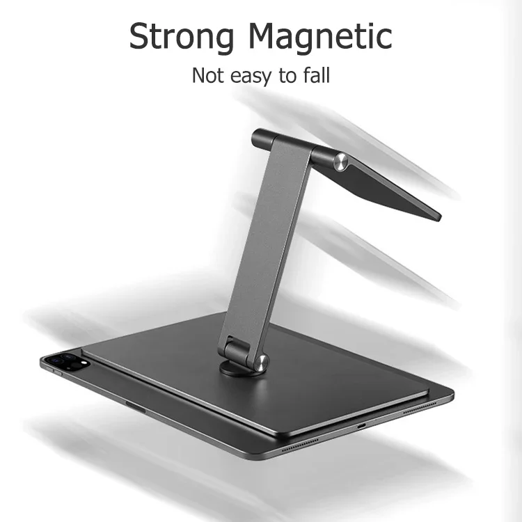 Magnetic Portable Foldable Desktop Multi-angle Adjustable Magnetic Stand For Ipad Pro 12.9 - Image 5