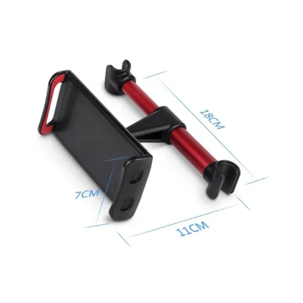 High Quality 360 Degree Rotation Backseat Car Mobile Phone Holder Rear Seat Pillow Support Bracket Headrest Tablet Mount For Car - Image 6