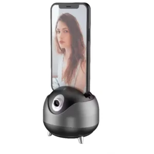 Greatyyt Smartphone Artificial Automatic Face Tracking 360-degree Rotating Mobile Phone Stand Suitable For Live Vlog Videos