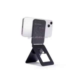 Greatyyt magsafe wallet Magsaf Leather Desktop Multifunctional Tri-fold Mobile Phone Holder Suitable For Apple 15,13,14 Pro Max Live Selfies